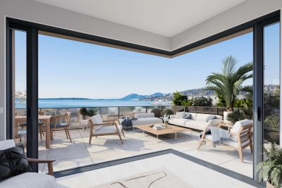 Appartement à vendre terrasse vue magnifique antibes