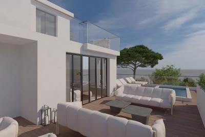 Maison à vendre maison vue mer roquebrun 