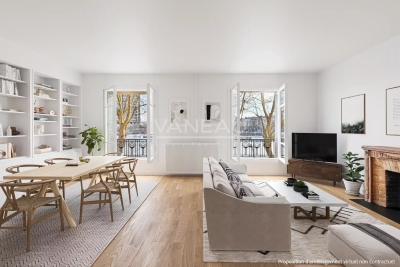 Appartement à vendre à PARIS 16EME Seine et Berges 2 - 5 pièces - 128 m² 