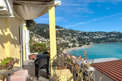 Appartement à vendre maison vue mer roquebrun 