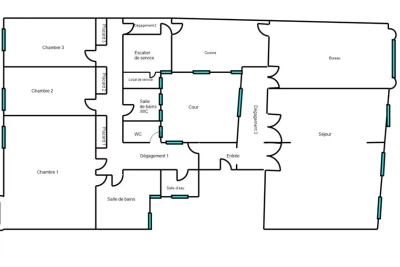 Appartement à vendre à PARIS 16EME Seine et Berges 2 - 5 pièces - 242 m² 