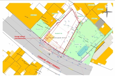 terrain à vendre à MARSEILLE 7EME Vaufreges-Leon Lachamp  - 401 m² 