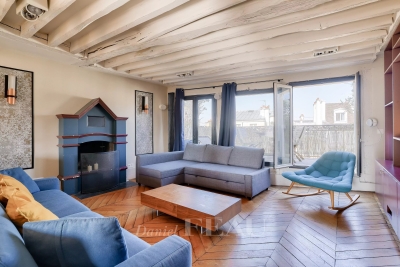 Appartement à vendre à PARIS 4EME Saint-Fargeau - 2 pièces - 70 m² 