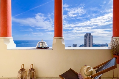 Appartement &agrave; vendre vue mer parking beausoleil 