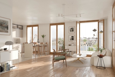 Appartement à vendre à PARIS 11EME Seine et Berges 2 - 5 pièces - 109 m² 