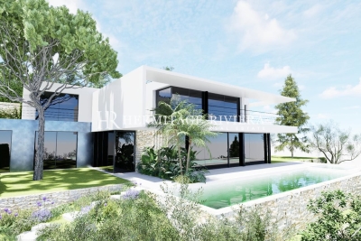 Maison à vendre maison vue mer roquebrun 