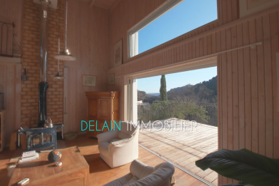 Maison à vendre plain pied et vue mer alpes maritimes 