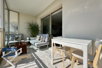 Appartement à vendre terrasse vue mer angles