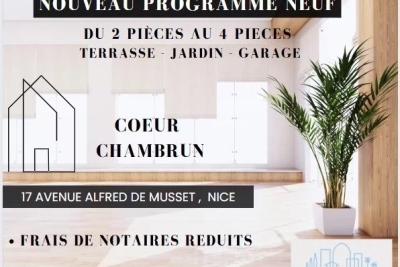 Appartement à vendre à NICE  - 4 pièces - 94 m² 