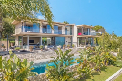Maison à vendre piscine vue panoramique mer cannes 