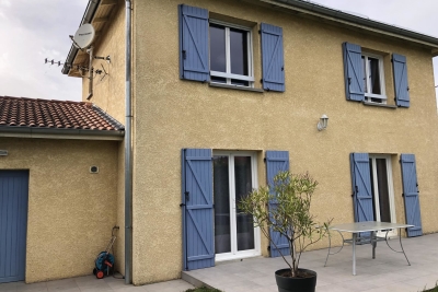 Maison à vendre à MONTMERLE-SUR-SAÔNE Culoz - 4 pièces - 92 m² 