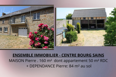 Maison à vendre à SAINS  - 6 pièces - 160 m² 