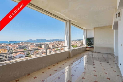 Appartement à vendre terrasse vue magnifique antibes 
