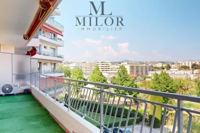 Apartment for sale in CAGNES-SUR-MER Breguieres Nord - 2 rooms - 54 m² 