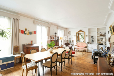 Appartement à vendre à PARIS 14EME Seine et Berges 2 - 6 pièces - 119 m² 