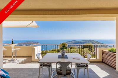 Appartement à vendre terrasse cave garage vue mer nice 
