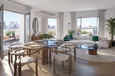 Appartement à vendre à LEVALLOIS PERRET Bois de l'Aurore - 2 pièces - 43 m² 