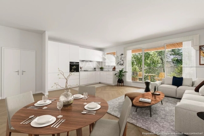 Appartement &agrave; vendre &agrave; PARIS 16EME Pont de Flandre 7 - 2 pi&egrave;ces - 53 m&sup2; 