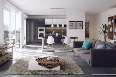 Appartement à vendre à VAULX-EN-VELIN  - 3 pièces - 62 m² 