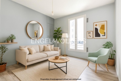 Appartement à vendre à PARIS 10EME Pont de Flandre 3 - 2 pièces - 36 m² 