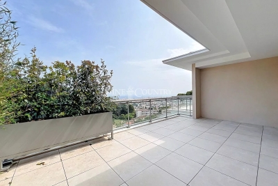 Appartement à vendre piscine vue panoramique mer cannes 