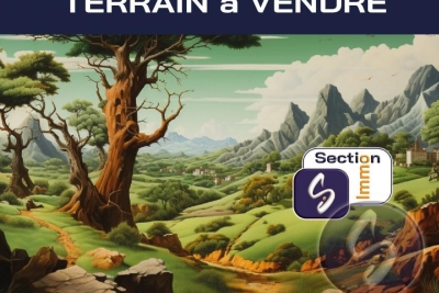 terrain &agrave; vendre &agrave; ST LAURENT SUR OUST   - 775 m&sup2; 