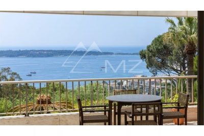 Appartement à vendre piscine vue panoramique mer cannes 