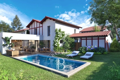 Maison à vendre à ANGLET Brise Lame-Lazaret-Montbrun-Pignada - 5 pièces - 156 m² 