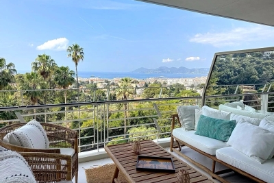 Appartement à vendre parcing garage terrasse cannes