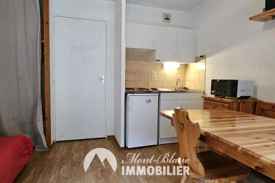 Appartement &agrave; vendre &agrave; LES CONTAMINES-MONTJOIE  - 1 pi&egrave;ces - 19 m&sup2; 