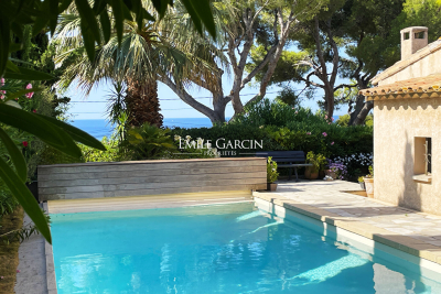 Maison à vendre piscine jardin vue mer climatisation 