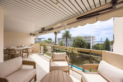 Appartement à vendre piscine vue panoramique mer cannes 