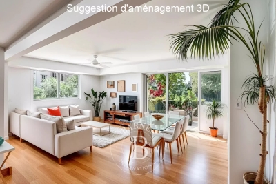 Appartement à vendre à PARIS 16EME Javel 1 - 3 pièces - 81 m² 