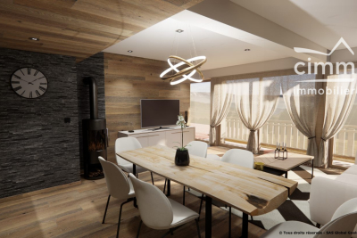 Appartement à vendre à PRAZ-SUR-ARLY  - 3 pièces - 59 m² 