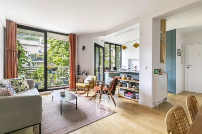Appartement à vendre à PARIS 15EME Parc de Montsouris 6 - 3 pièces - 64 m² 