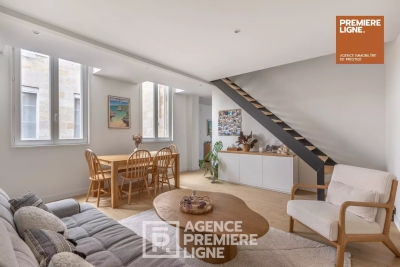 Appartement à vendre à BORDEAUX Hotel de Ville-Quinconces 1 - 3 pièces - 63 m² 
