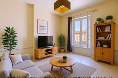 Appartement à vendre à LYON 6EME  - 2 pièces - 45 m² 