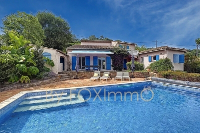 Maison à vendre piscine jardin vue mer climatisation 