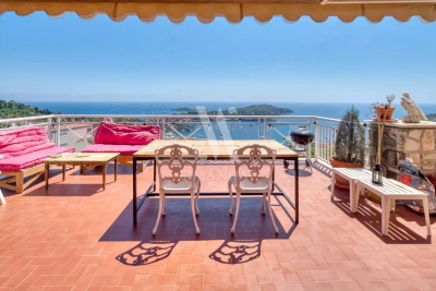 Appartement à vendre plain pied et vue mer alpes maritimes 