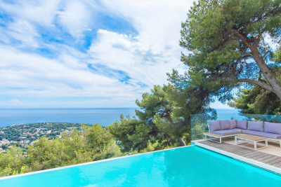 Maison à vendre piscine jardin vue mer climatisation 