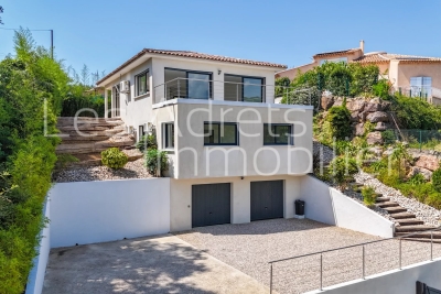 Maison à vendre vue mer contemporaine var 