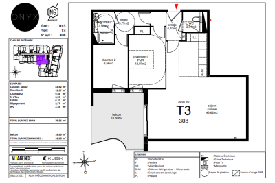 Bien à vendre à AGDE  - 3 pièces - 79 m² 