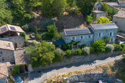 Maison à vendre à VALS LES BAINS Saint-Fortunat-sur-Eyrieux - 12 pièces - 230 m² 