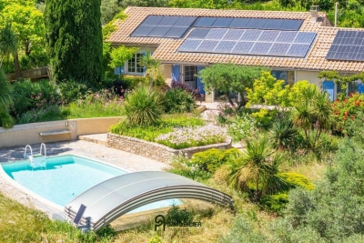 Maison à vendre vue jardin gard 