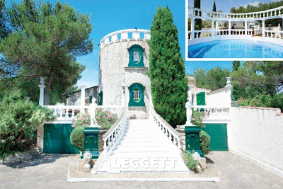 Maison à vendre belle vue piscine gard 