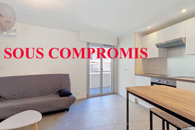 Appartement &agrave; vendre &agrave; LE CANNET Cougoussoles - 1 pi&egrave;ces - 22 m&sup2; 