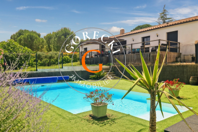 Maison à vendre belle vue piscine gard 