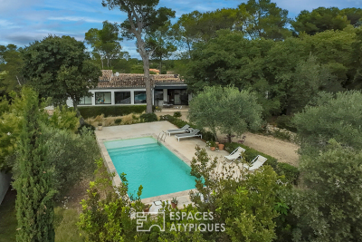 Maison à vendre vue jardin gard 