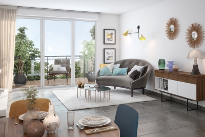 Appartement à vendre à DIJON  - 2 pièces - 41 m² 