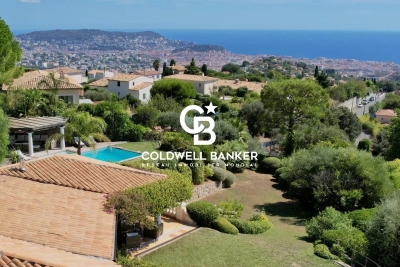 Maison à vendre plain pied et vue mer alpes maritimes 